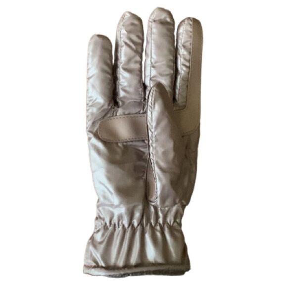 NWT Isotoner Tan Winter Gloves S/M - Picture 3 of 8